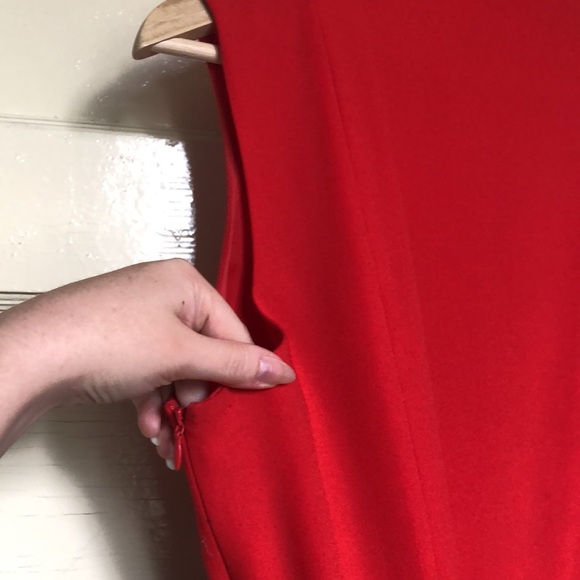 Calvin Klein cross front belted mini dress - Picture 4 of 4